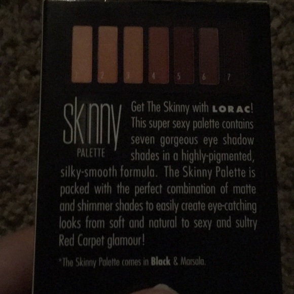 Lorac skinny palette - Picture 2 of 2